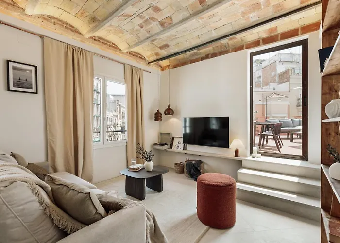 Gandoc - 3 Bedrooms And Terrace In Sants דירה *